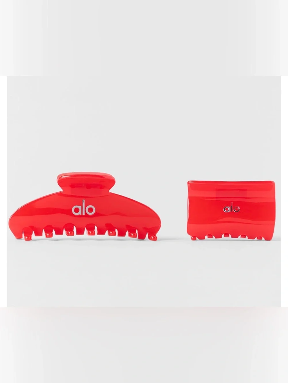 Effortless Claw Clip (2-Pack) Bright Red (retail price $58) discounted ~ NEW